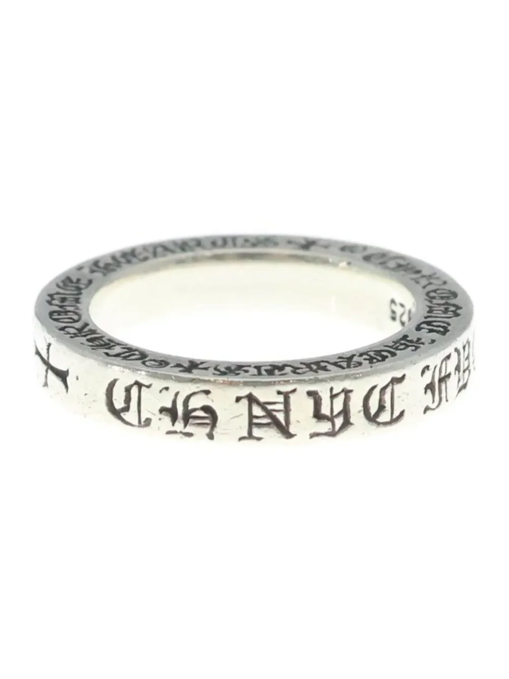Chrome Hearts Spacer Nyc Limited New York Silver Ring